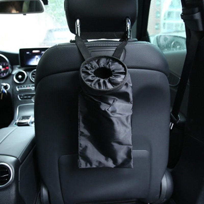 Car Seat Back Garbage Holder Auto Trash Can Seat Back Garbage Bag Cannot Disposal Trash Garbage Waste Bin Auto Trash Can