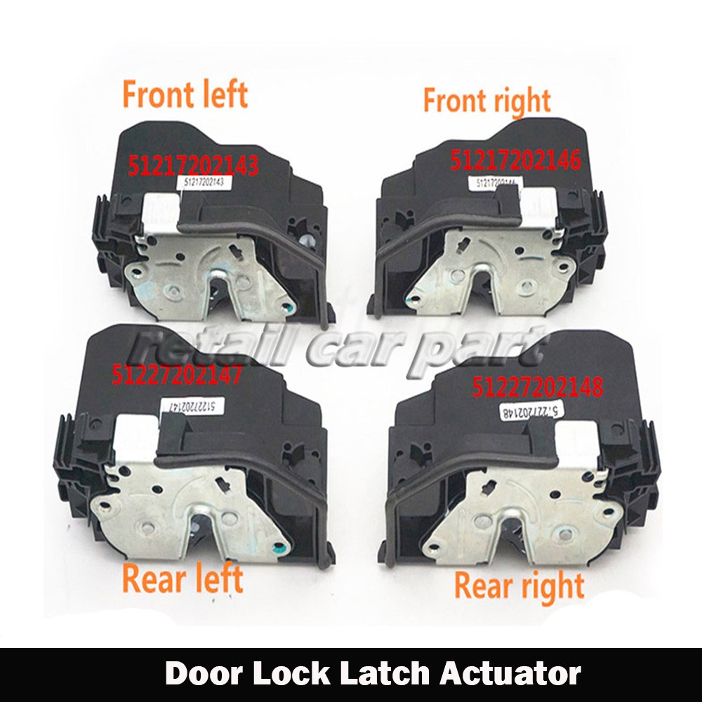 Door Lock Latch Actuator For BMW X6 E60 E70 E90 OEM 51217202143 51217202146 51227202147 51227202148