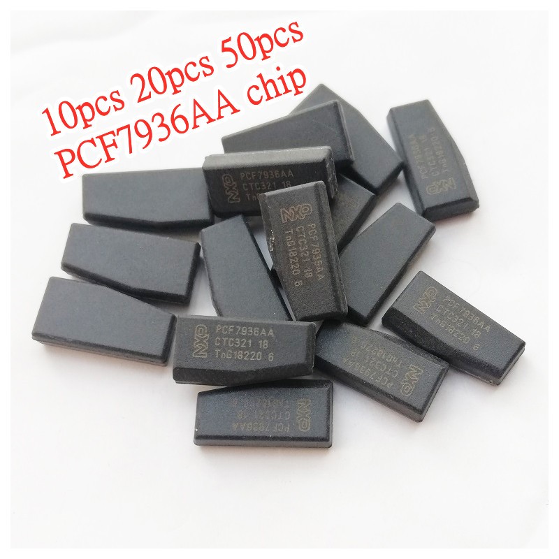 10pcs 20pcs 50pcs original pcf7936AA ID46 transponder chip unlock refurbished PCF7936 chip