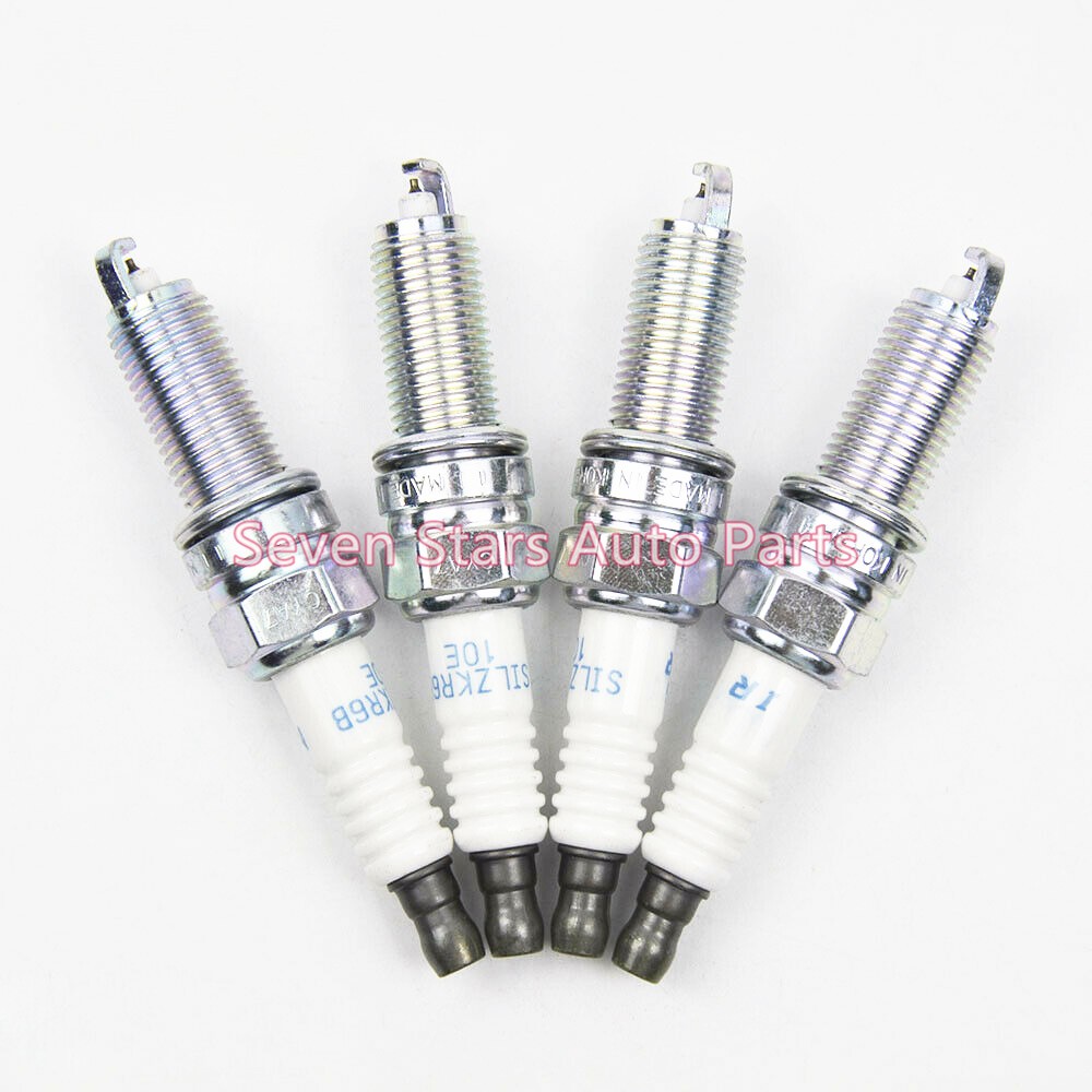 4pcs Iridium 18846-10060 1884610060 SILZKR6B10E Spark Plug For Hyundai Accent Kia Rio Soul 1.6