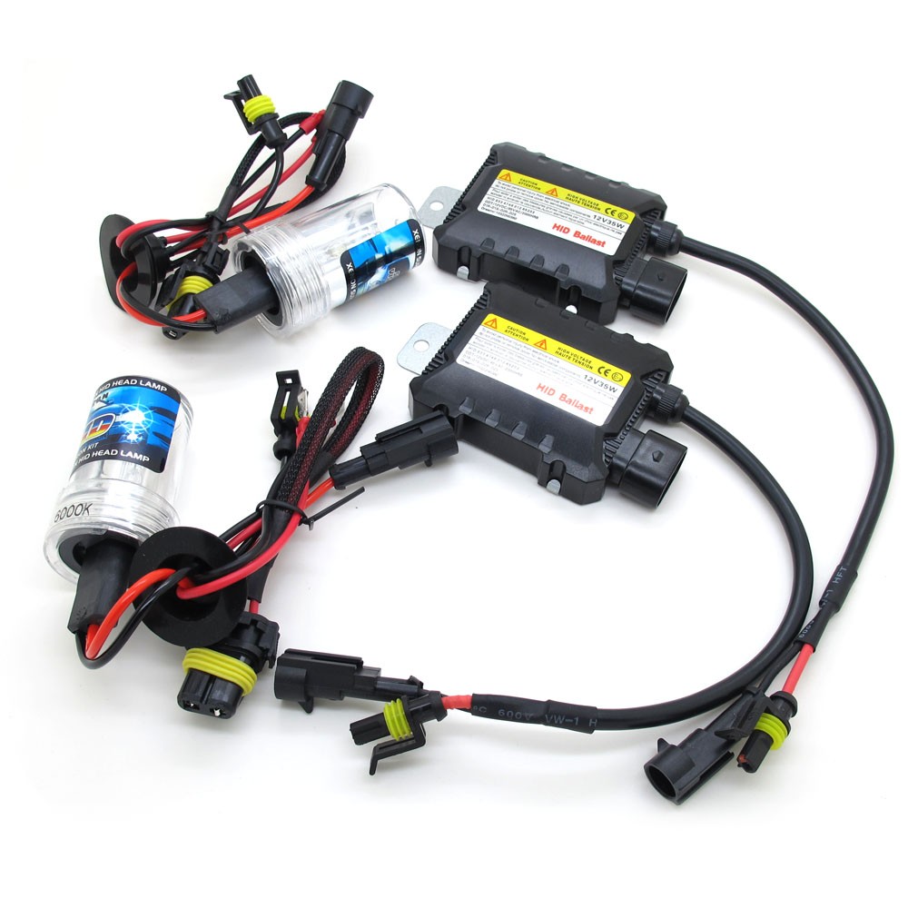 35W 55W H1 H3 H7 H11 9005 9006 HID Xenon Light Car Headliamp Kit 4300K ​​6000K 8000K 12000K With Mini Ballast