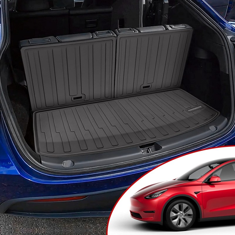 BAFIRE 3D Waterproof Custom Carpets For Model Y 7 Seats Custom Mats Fully Surrounded Non-slip Carpet 2021