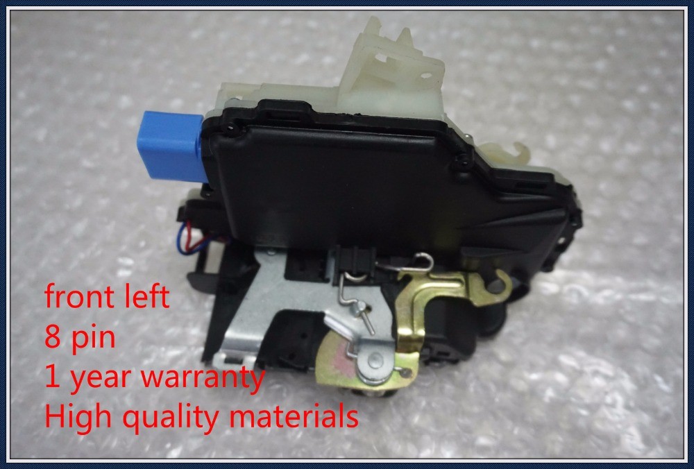 8 Pin Front Left Door Lock Actuator Mechanism for VW Transporter T5 T6 , Seat Ibiza 3B1837015AM 3B1837015AQ 3B1837015AM polo