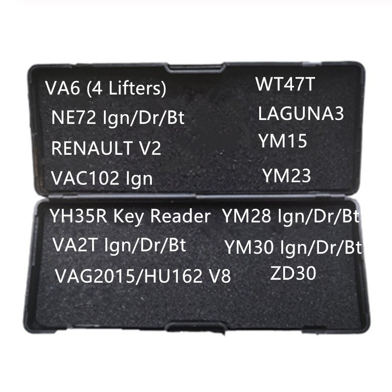 السيارات التبعي ل سيارة قفل لى شى الأقفال VA6 NE72 رينو VAC102 LAGUNA3 VA2T VAG2015 WT47T YH35R YM15 YM23 YM28 YM30 ZD30