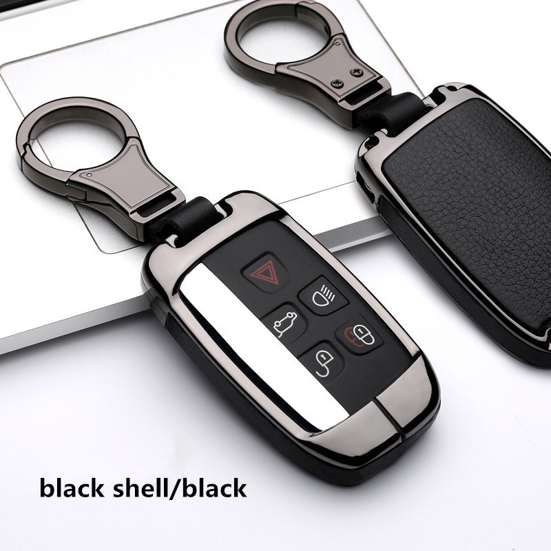 Zinc Alloy Key Case Shell New CarKey Cover Set for Land Rover Range Rover Sport Evoque Freelander2 for Jaguar XF XJ XJL XE C-X16