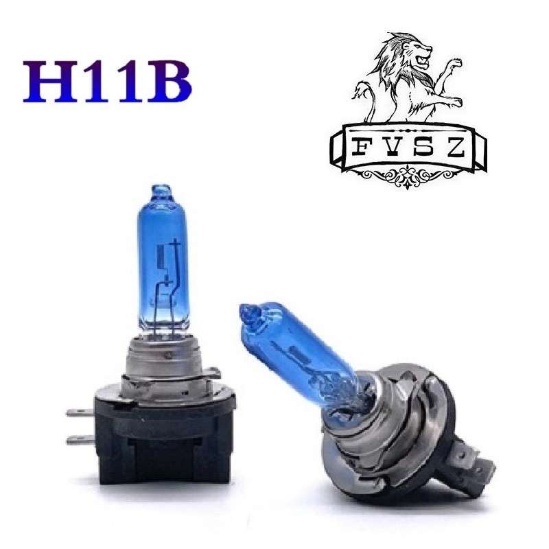 2pcs H11B 55W 5000K Car Headlight Bulb PgJy192 High Power Fog Light White Lamp Replacement