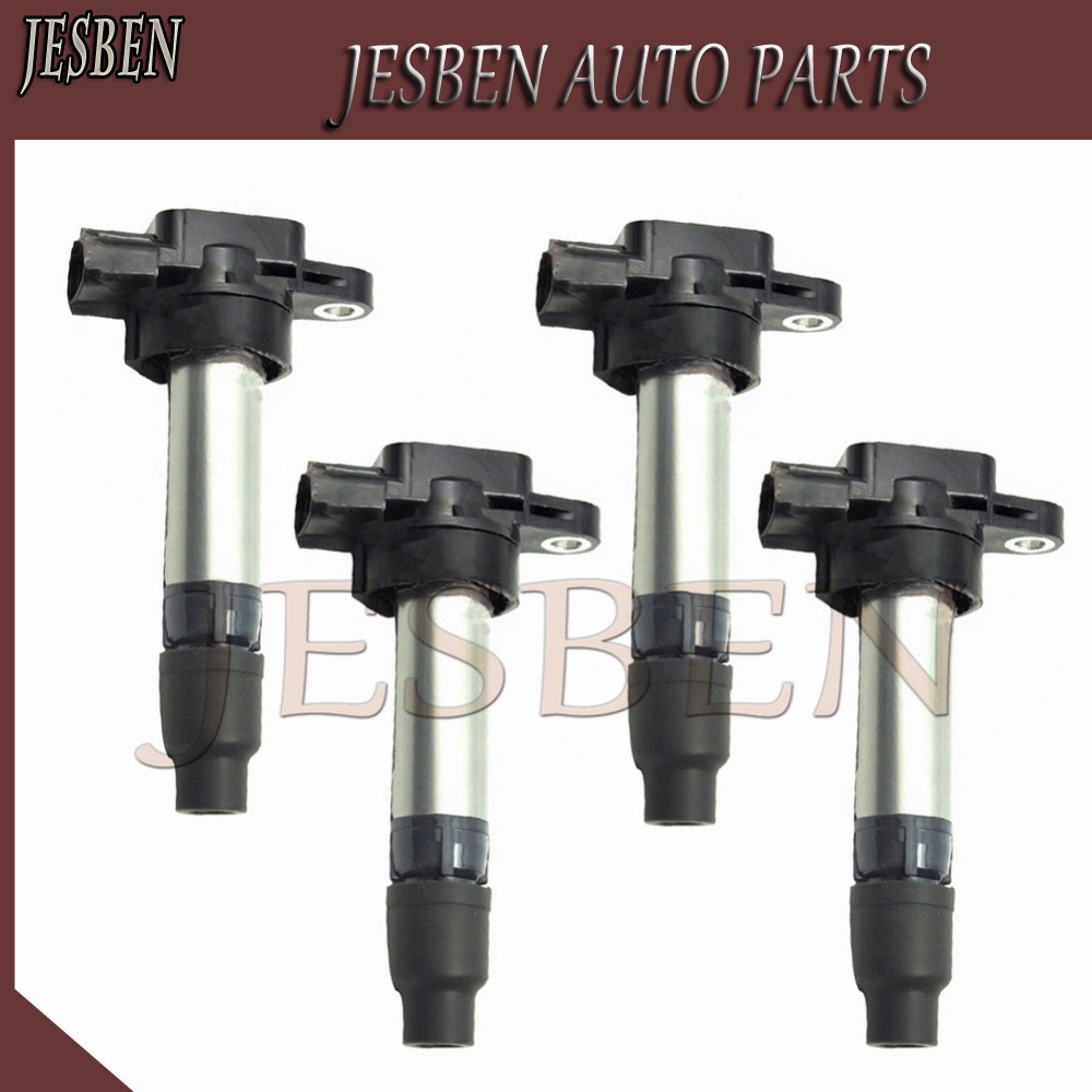 Ignition Coil Fit for Suzuki Alto Wagon 4pcs Ignition Coil Compatible with R MPV 1.0 1994-2002 Models NO# 099700-095 33400-76G21 33400-76G01 33400-76G11 33400-76G00