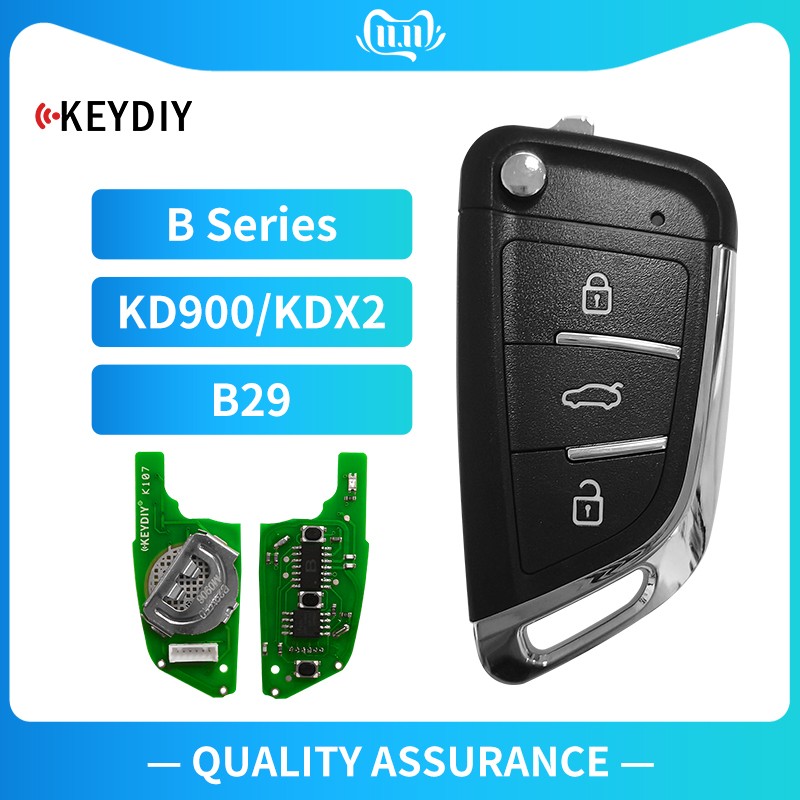 KEYDIY New Model KD900 KD900+URG200 KD-X2 Key Generator B Series Button B29-3 Remote Universal KD Remote