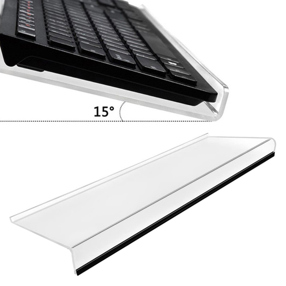 Tilted Keyboard Rack Stand Riser Computer Keyboard Display Bracket for Office School Home Fingerboard Accessories