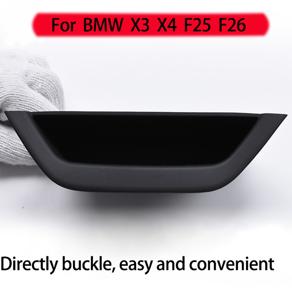 New Interior Door Pull Handle Armrest Panel Cover Storage Box LHD RHD For BMW X3 X4 F25 F26 2011-2017