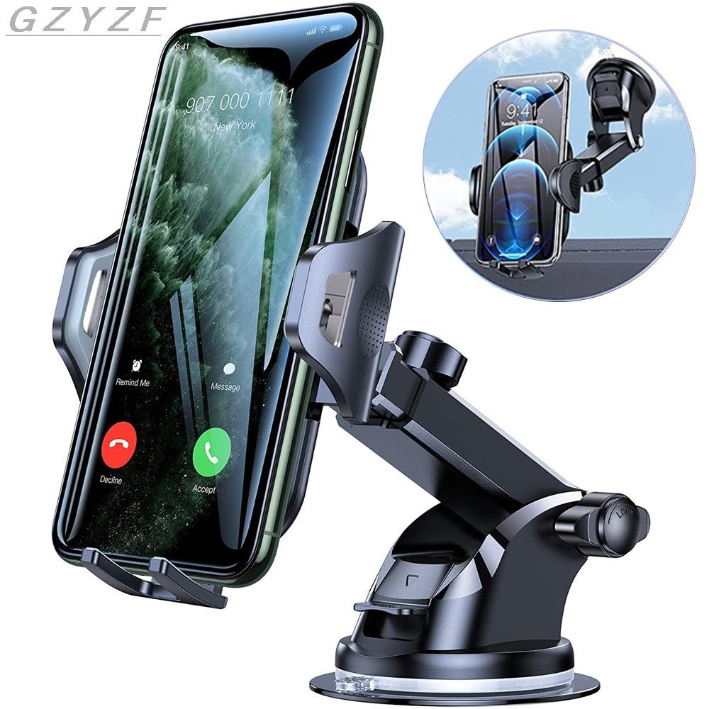 Car Phone Mount Long Arm Suction Cup Sucker Car Phone Holder Mobile Cell Holder Support for iPhone Huawei Xiaomi Redmi Samsung