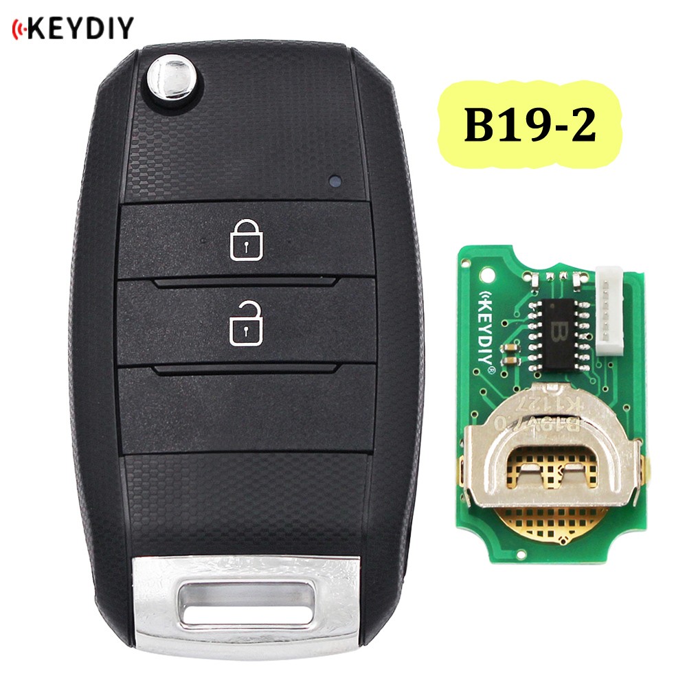 KEYDIY B Series B19-2 Universal 2 Button KD Remote Control for KD200 KD900 KD900+ URG200 KD-X2 Mini KD for Kia Style