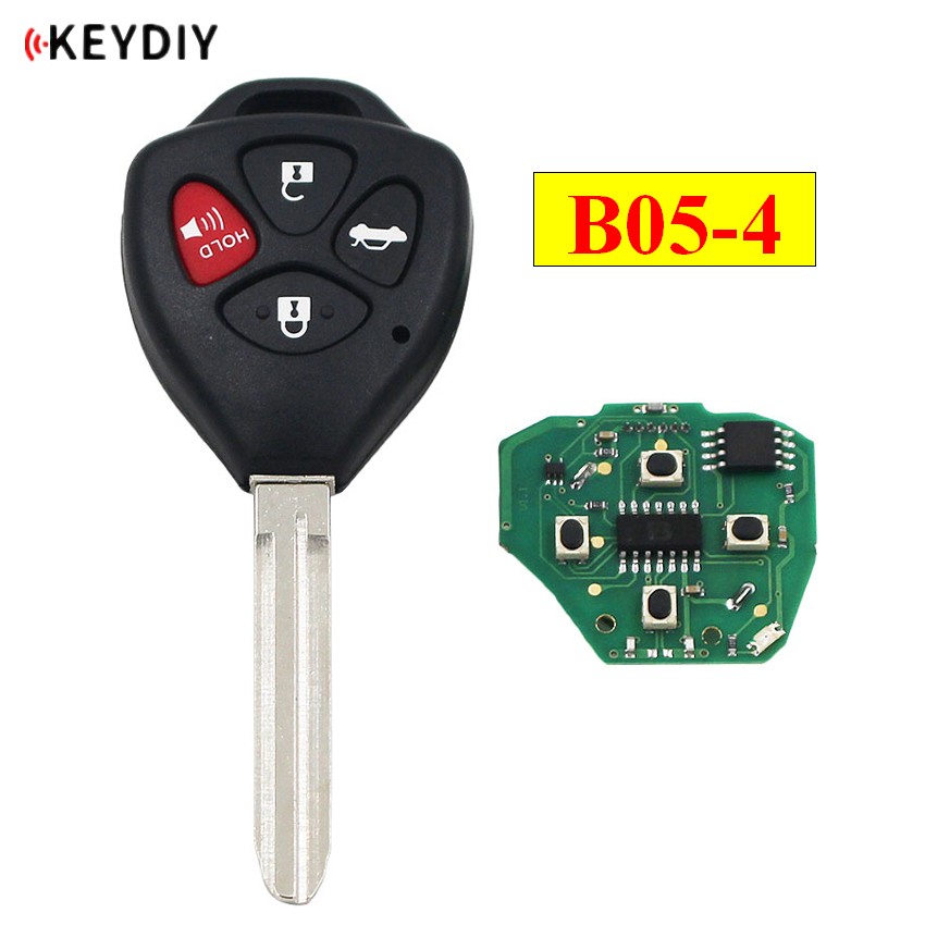 KEYDIY B Series B05-3+1 3+1 Button Universal Remote Control For KD200 KD900 KD900+ URG200 KD-X2 Mini KD For Toyota Style