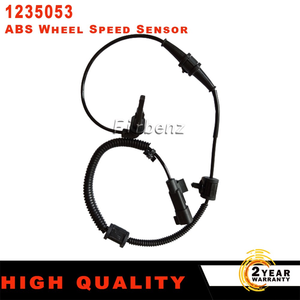 1235053 ABS Wheel Speed ​​Sensor Fits Opel Insignia Vauxhall Saab 9-5 Buick Regal LaCrosse 12841616 1235326 22821303