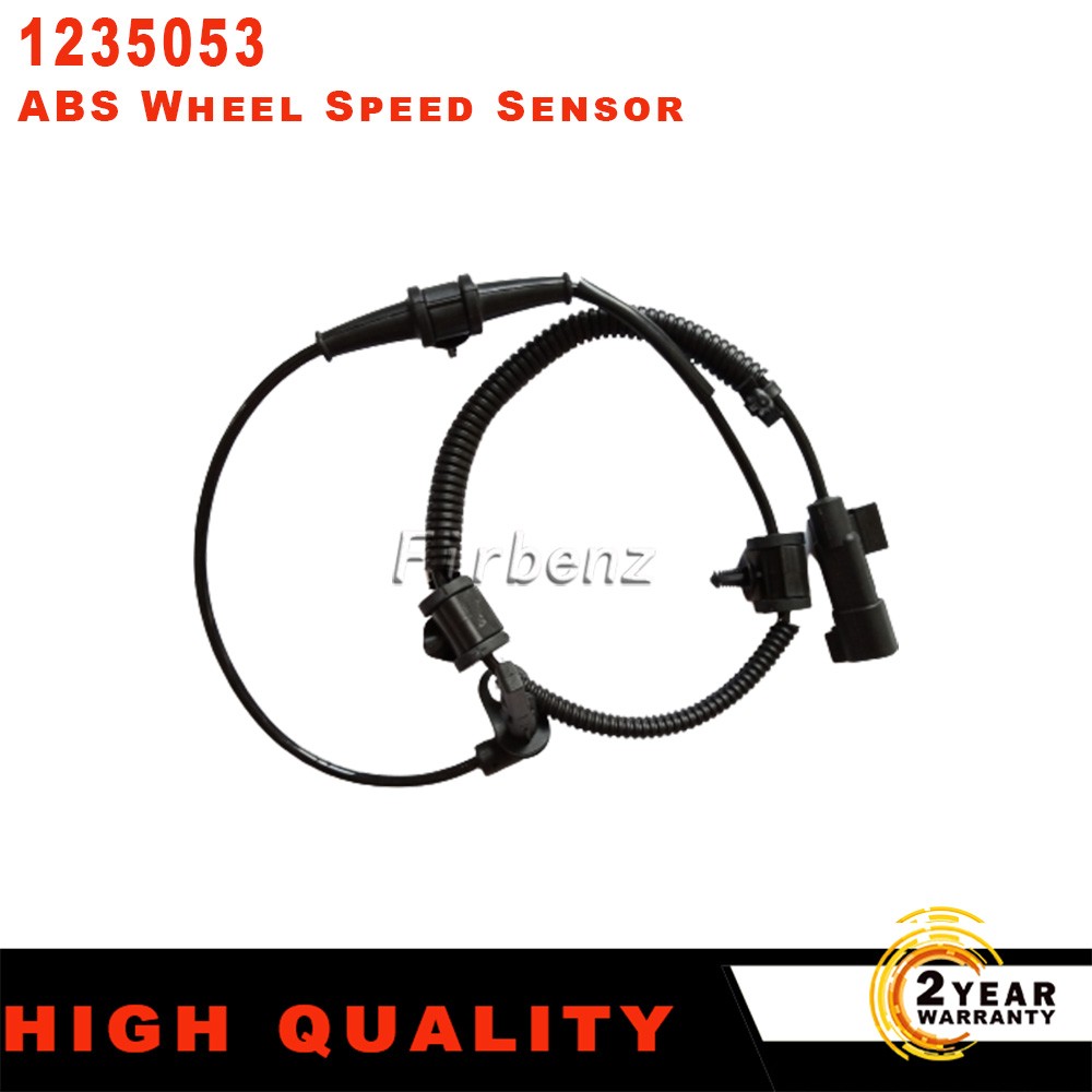 ABS 1235053 Wheel Speed ​​Sensor Fits Opel Insignia Vauxhall Saab 9-5 Buick Regal LaCrosse 12841616 1235326 22821303