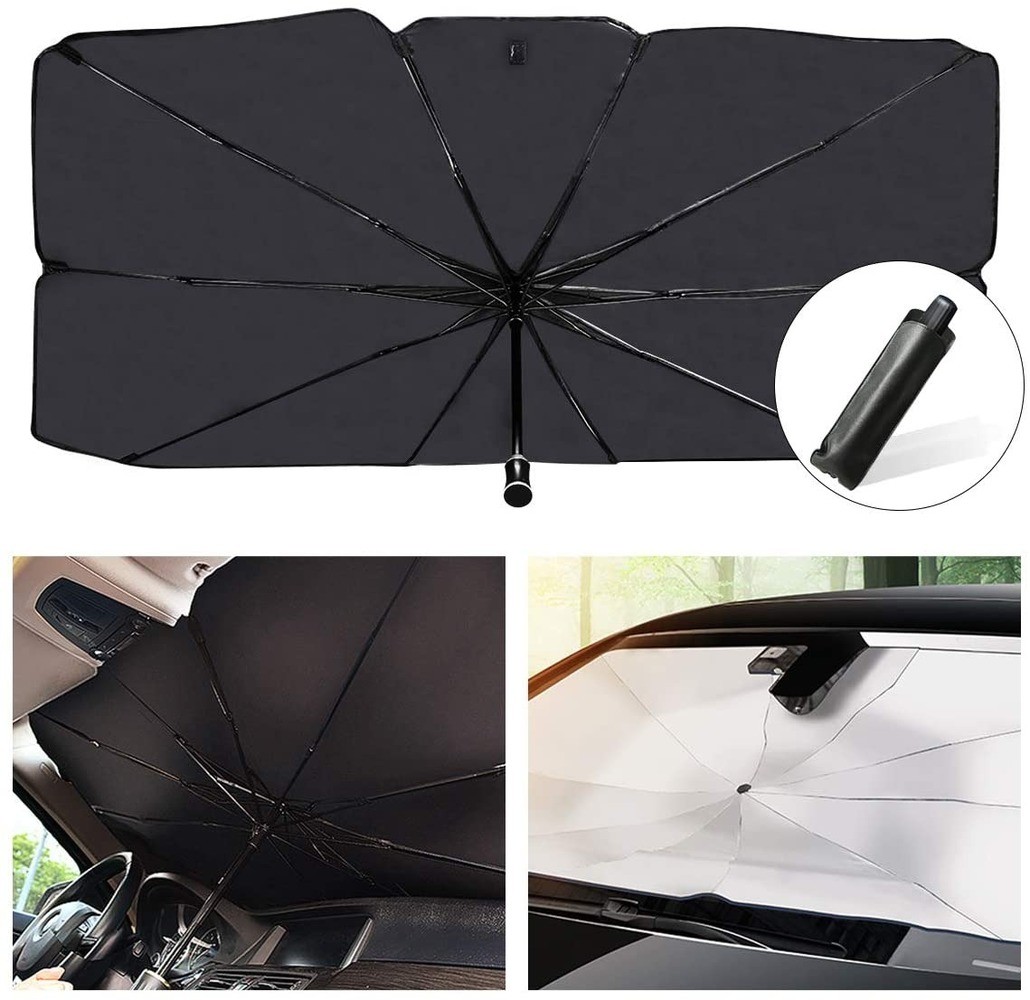 Auto Front Window Sunshade Car Sun Shade Protector Parasolcover Protector Interior Windshield Sun UV Protection Accessories