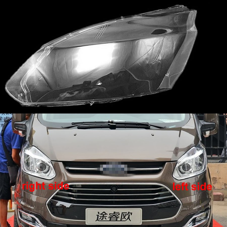 For Ford Tourneo Transit V362 Headlight Cover Glass Lampshade Headlight Bulbs Shell Lens Plexiglass Original Lens Replacement