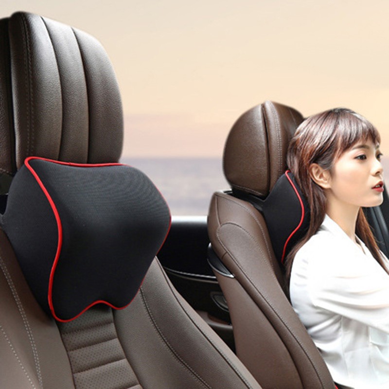 New Car Neck Headrest Pillow Car Accessories Pillow Auto Seat Head Support Neck Protector Auto Seat Neck Pillow Memory