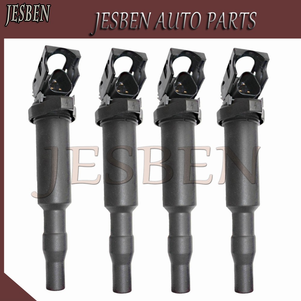 4pcs 5970.64 Ignition Coil for Citroen Berlingo C3 C4 Grand Picasso C5 DS3 DS4 1.4 1.6 Mini Clubman Cooper R55 R56 R57 R60