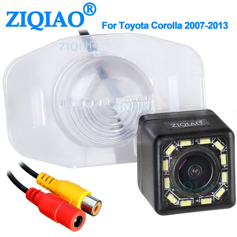 ZIQIAO For Toyota Corolla 2007 2008 2009 2010 2011 2012 2013 HD Backup Reverse Rear View Camera HS025