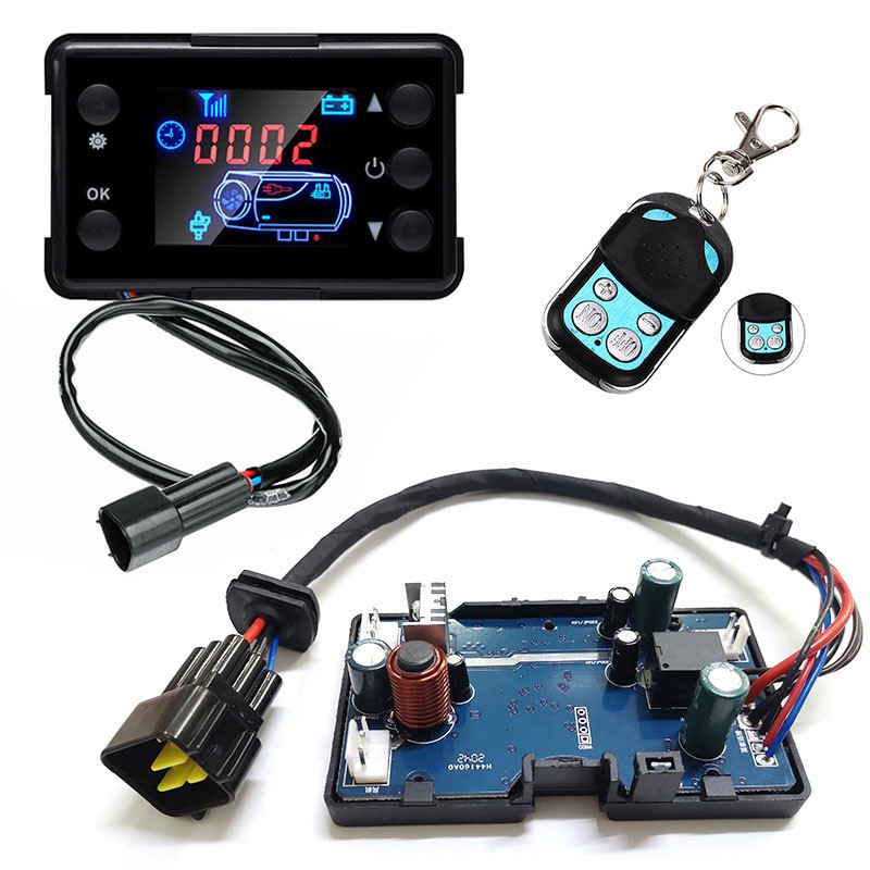 12V 24V Diesel Air Heater LCD Monitor Switch Control Panel Motherboard Remote Control Car Parking Heater Controller