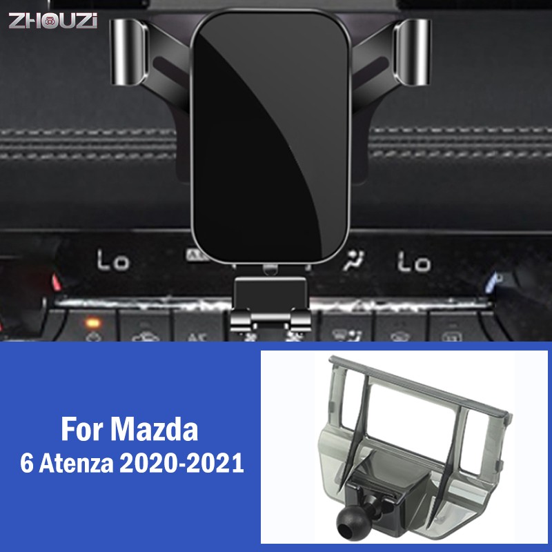 Car Mobile Phone Holder For Mazda 6 Atenza 2020-2021 Special GPS Mounts Holder Gravity Navigation Bracket Car Accessories