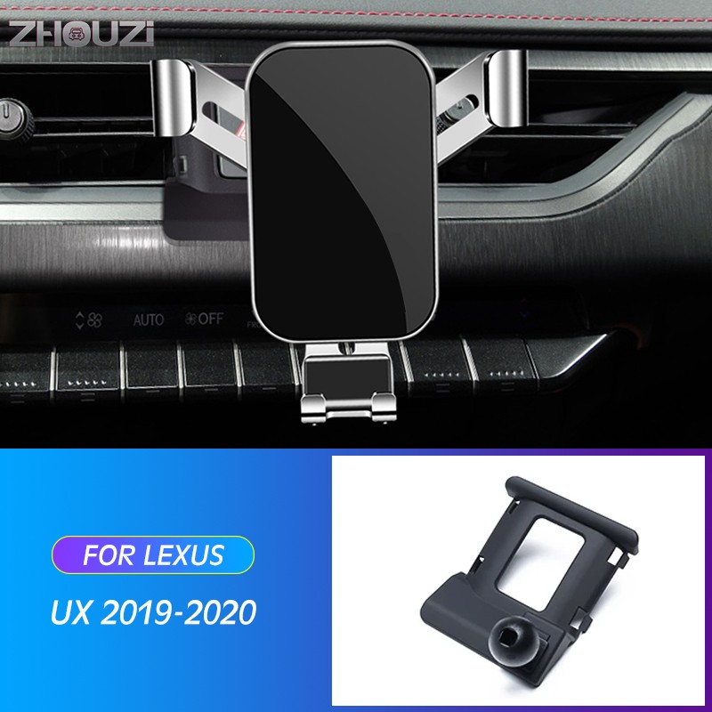 Car Mobile Phone Holder For Lexus UX200 UX250H UX260H UX 2019 2020 Mounts Stand GPS Gravity Navigation Bracket Car Accessories