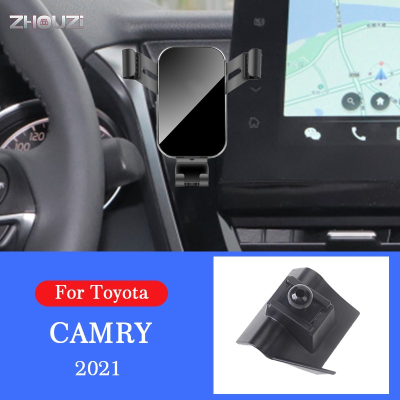 Car Mobile Phone Holder For Toyota Camry 2021 Air Vent Mounts Holder GPS Gravity Navigation Bracket Car Accessories