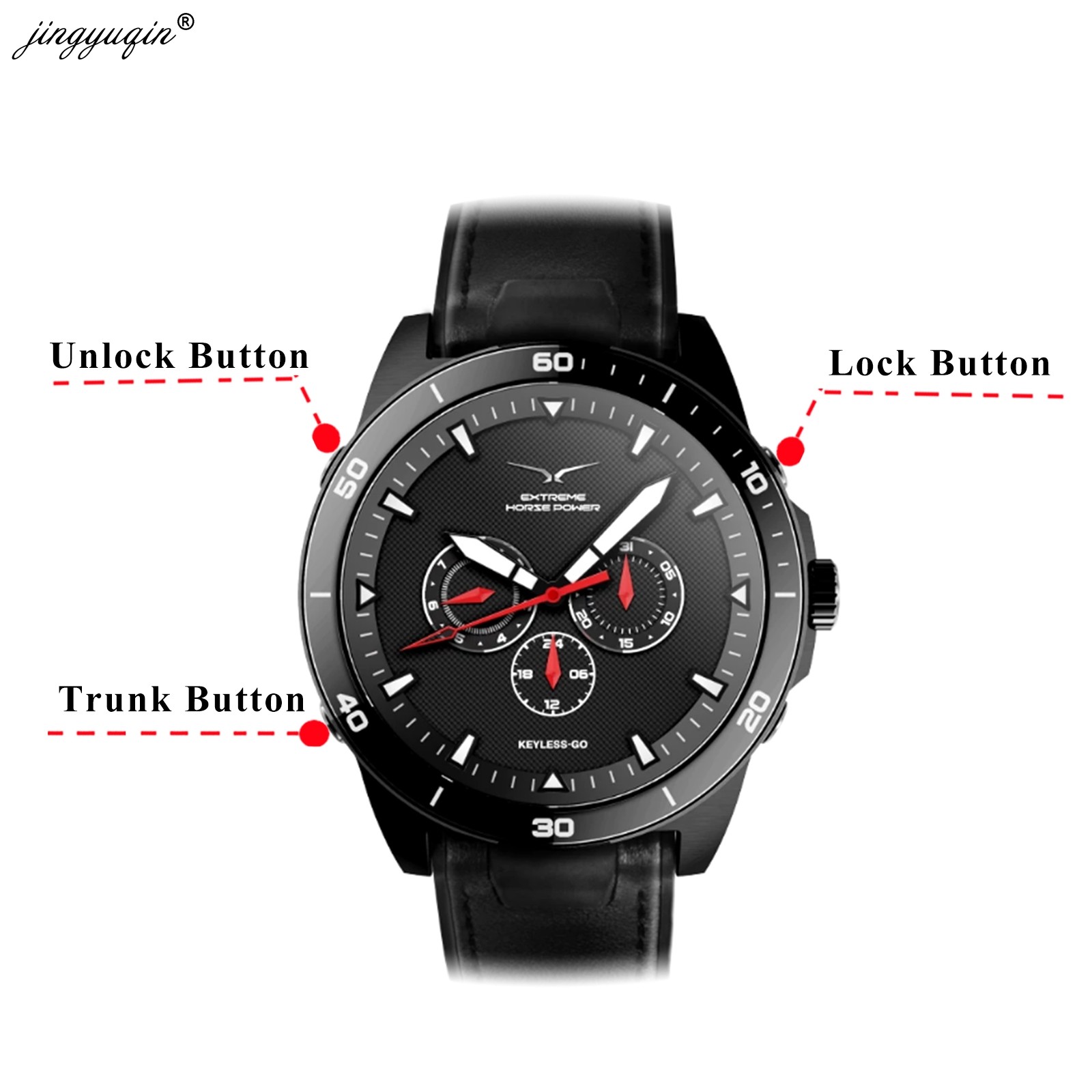 jingyuqin Xhorse SW-007 Newest Universal Remote Controller Smart Watch Car Proximity Key Function Keyless Go for VVDI Key Tool