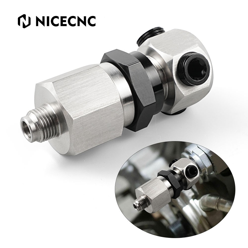 NICECNC Oil Pressure Sensor Adapter For Honda Acura 1/8 BSPT Threads