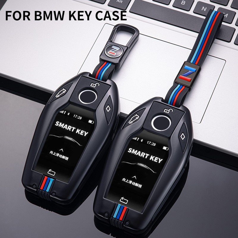 الزنك سبائك عن غطاء حافظة مفتاح غطاء ل BMW 5 7 سلسلة G11 G12 G30 G31 G32 i8 I12 I15 G01 X3 G02 X4 G05 X5 G07 X7 المفاتيح