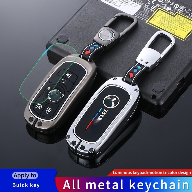 Car Key Case For Buick Envision Envision GL6 GL8 New LaCrosse Excelle Regal Verano Keys Protective Cover Shell Keychain Accessories