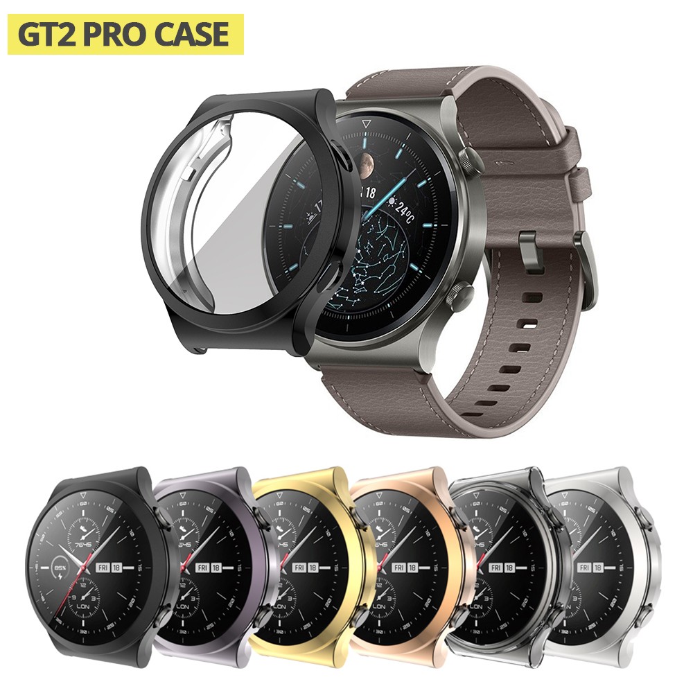 Tpu Case for Huawei GT 2 Pro, Full HD Screen Protector, Watch Accessories, Silicone Case