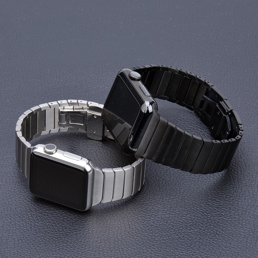 Stainless Steel Strap for Apple Watch Band 44mm 40mm 45mm 41mm 42mm/38mm Metal Butterfly Strap Bracelet iWatch serie 3 4 5 6 se 7