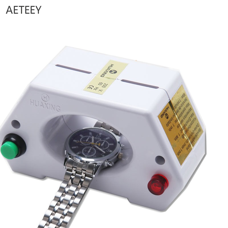 watch repair tool mechanical watch demagnetic compass watch digitizer time adjustment fast slow maintenance demagnetizer