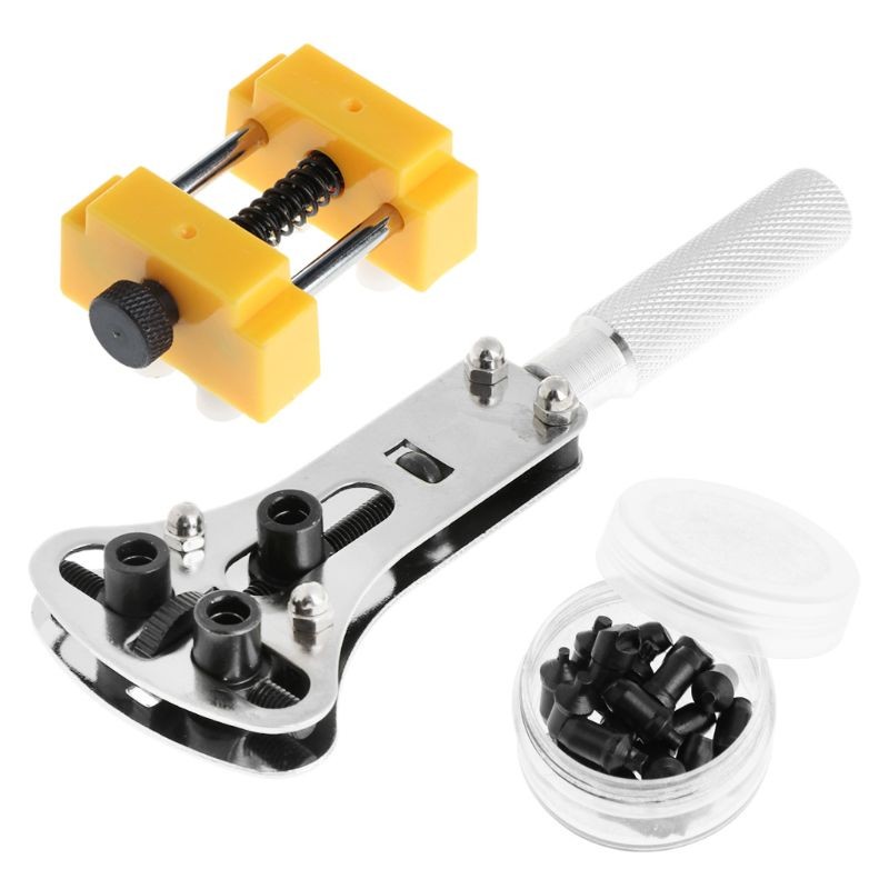 1 Set Repair Tools Mount Watch Opener Back Cover Lid Opening 3 Claws Base Kit Professional Clock For Jeweler Watches