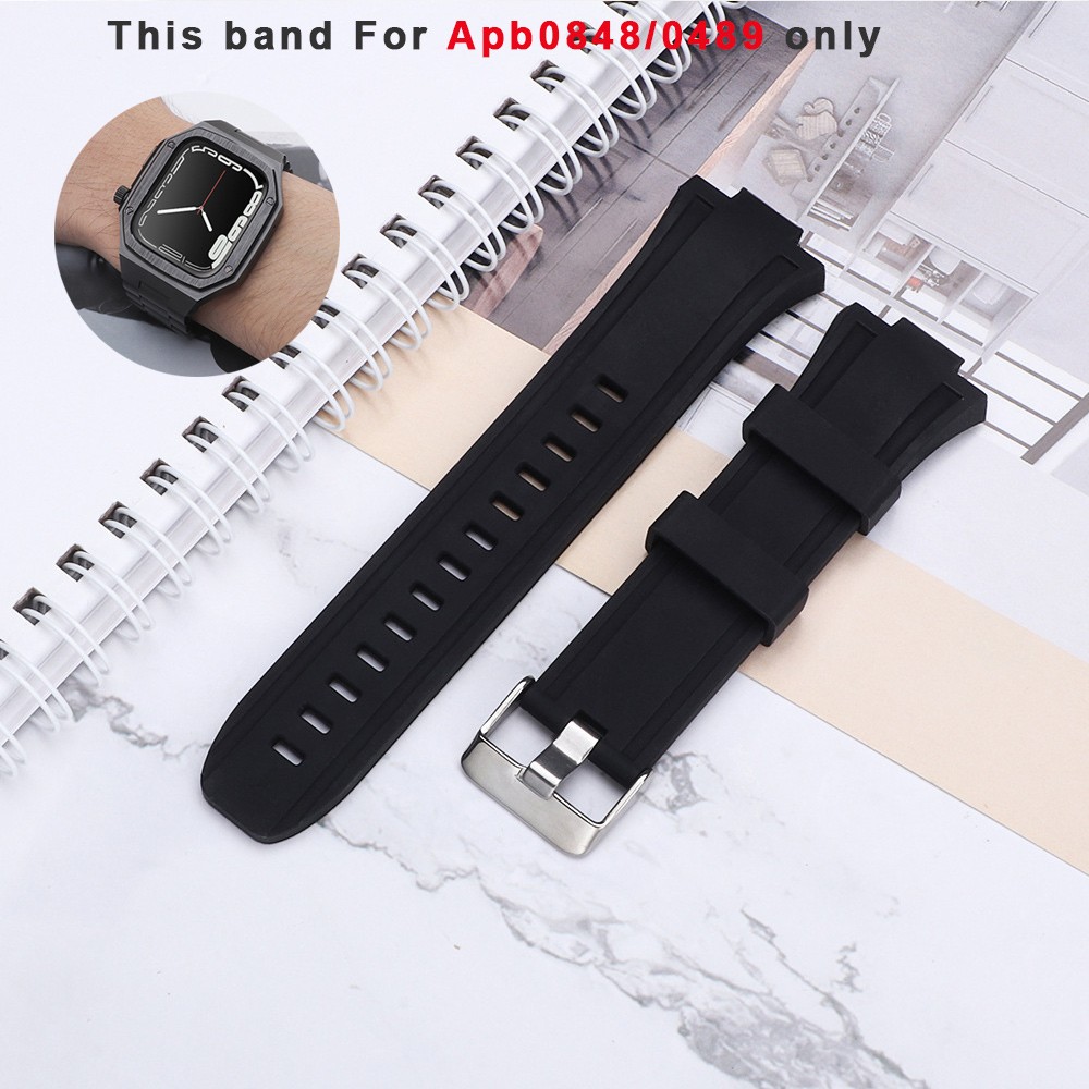 Replacement Rubber Watch Band For Apple Watch 0848 0849 Fashion Kit