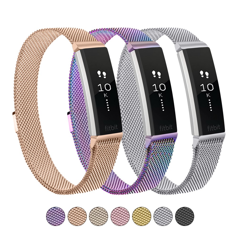 Milanese Strap Watch Band For Fitbit HR/Fitbit Alta Metal Magnetic Loop Ring Replacement Bracelet For Fitbit Alta Watchband