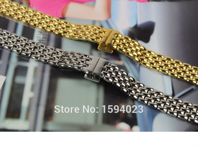 10mm T058009A T-TREND High Quality New Watch Parts Solid Stainless Steel Watch Band Watch Bands For T058 Free Shipping