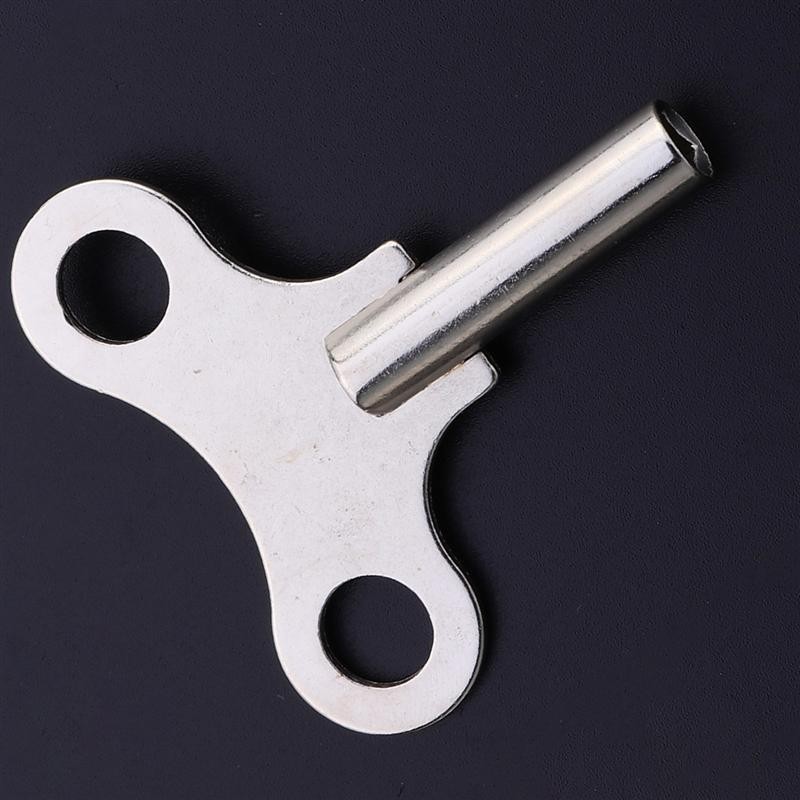 2pcs High Quality Steel Clock Metal Clock Wrench Strong Key Clock Winding Tools Chain Repair Tool for Home Shop Clock