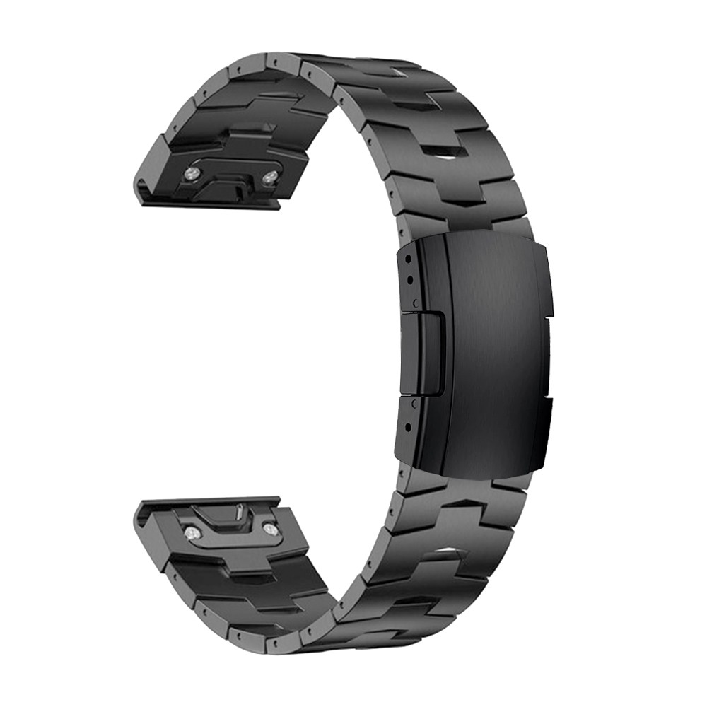 Quick Fit Titanium Alloy Strap for Garmin Tactix Delta Band Fenix ​​6X Metal Stainless Steel Watchband Quick Release Strap Bracelet