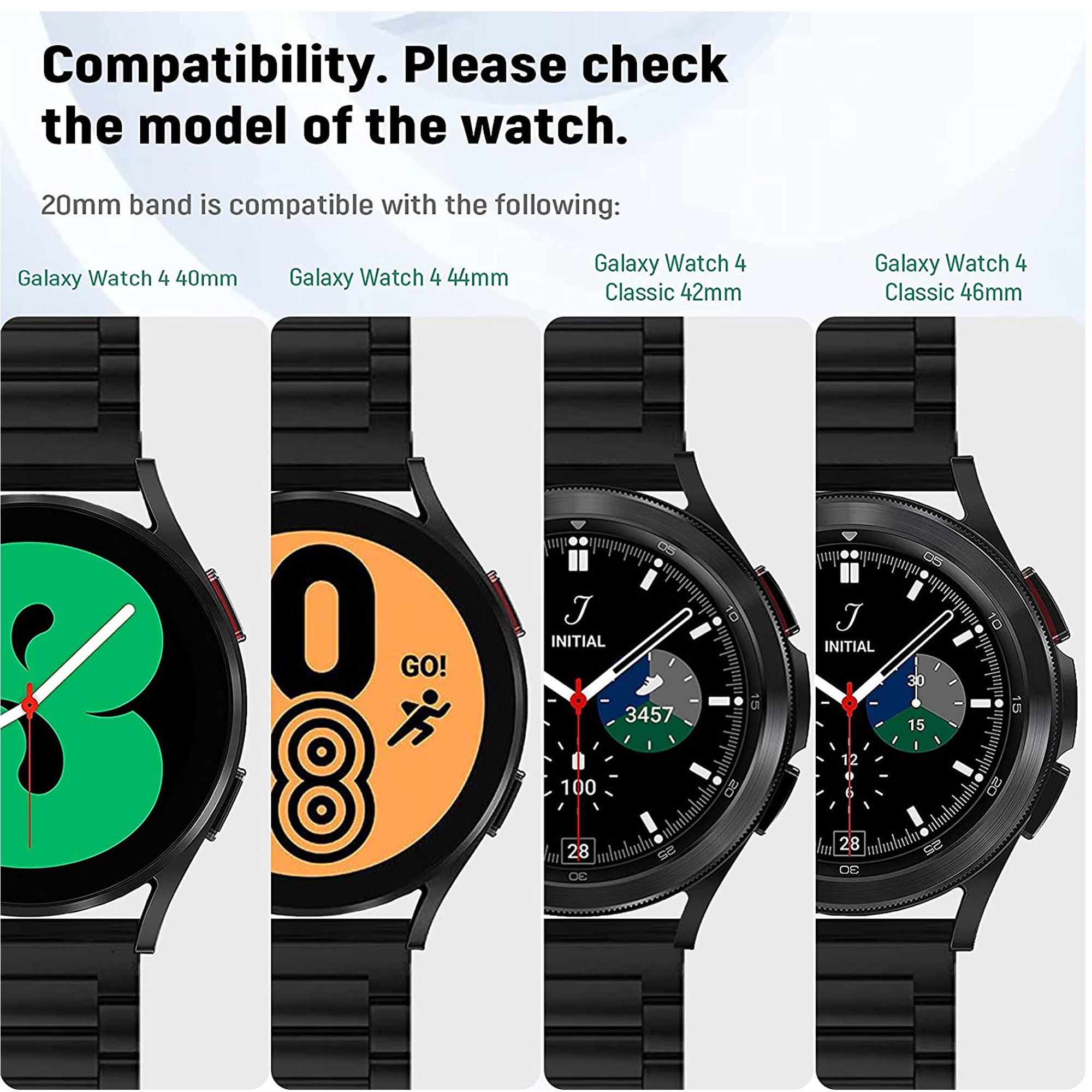 20mm/22mm watch strap for samsung gear s3 galaxy watch 4/4 classic 3/46mm/42mm/active 2 44mm 40mm band Huawei GT/GT2/2e/Pro Band