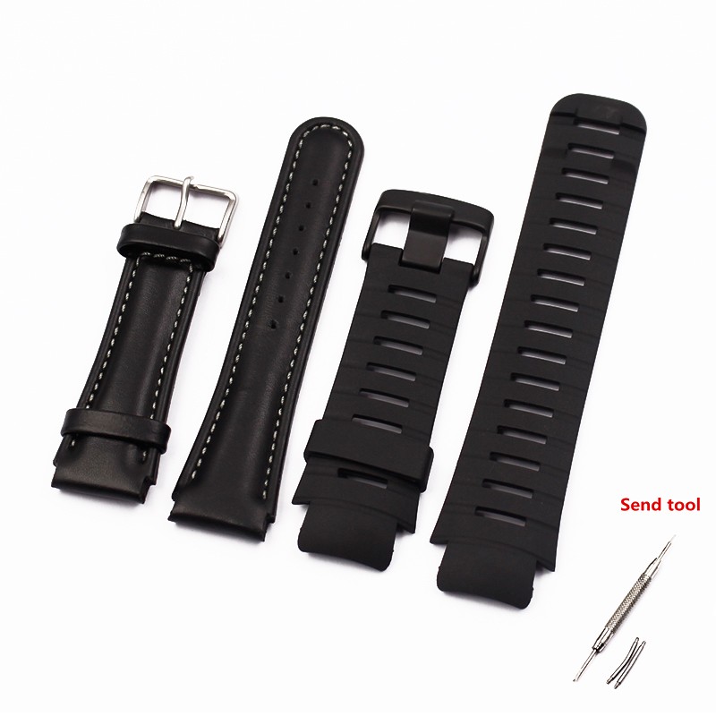 Watch accessories silicone watch strap suitable for SUUNTO X-LANDER Spartan warrior strap convex 22mm men's watch strap