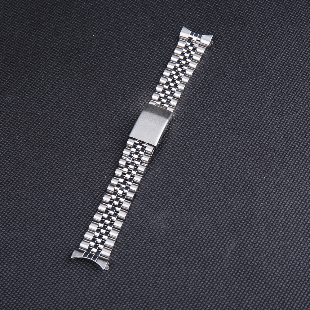 18mm 19mm 20mm 316L Stainless Steel Jubilee Watch Strap Band Bracelet Compatible for Seiko5 Watch