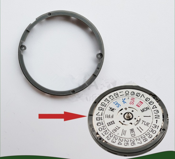 Gray Dial Movement Hold Spacer Ring for NH36 NH35