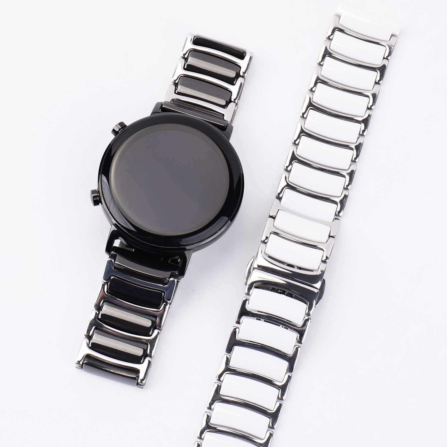 20mm Ceramic Band For Samsung Active1/2 Galaxy Watch 4 44mm 40mm Strap Bracelet Samsung Galaxy Watch 4 Classic 46mm 42mm