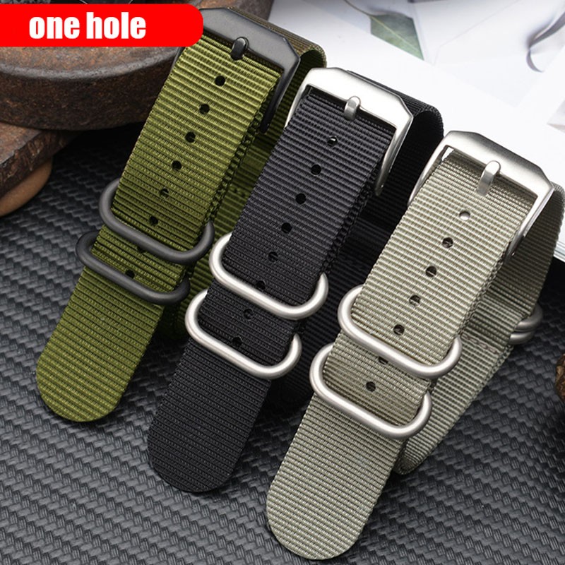 Nylon watch strap 22mm 23mm watch band waterproof sport for Luminox watchbands NATO black strap fashion bracelet for men strap