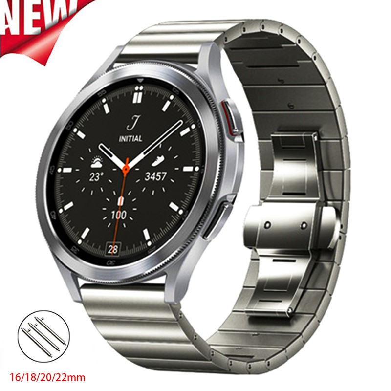 16/18mm/20mm/22mm for Samsung Gear S3 42 46mm soprt band for seiko huawei gt 2 for galaxy watch 4 active 40 44mm metal strap