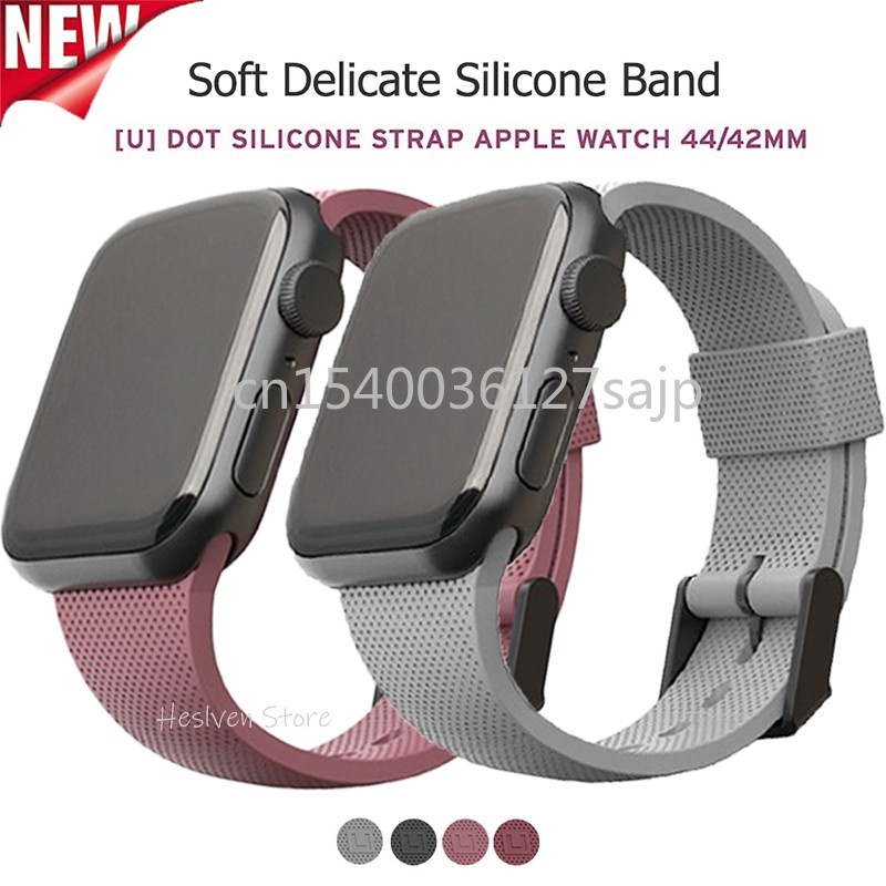 Women Ladder Loop Strap for Apple Watch Band 7 41mm 45mm 40mm 38mm 42 44mm Silicone Sport Bracelet Band for iWatch 3 4 5 SE 6