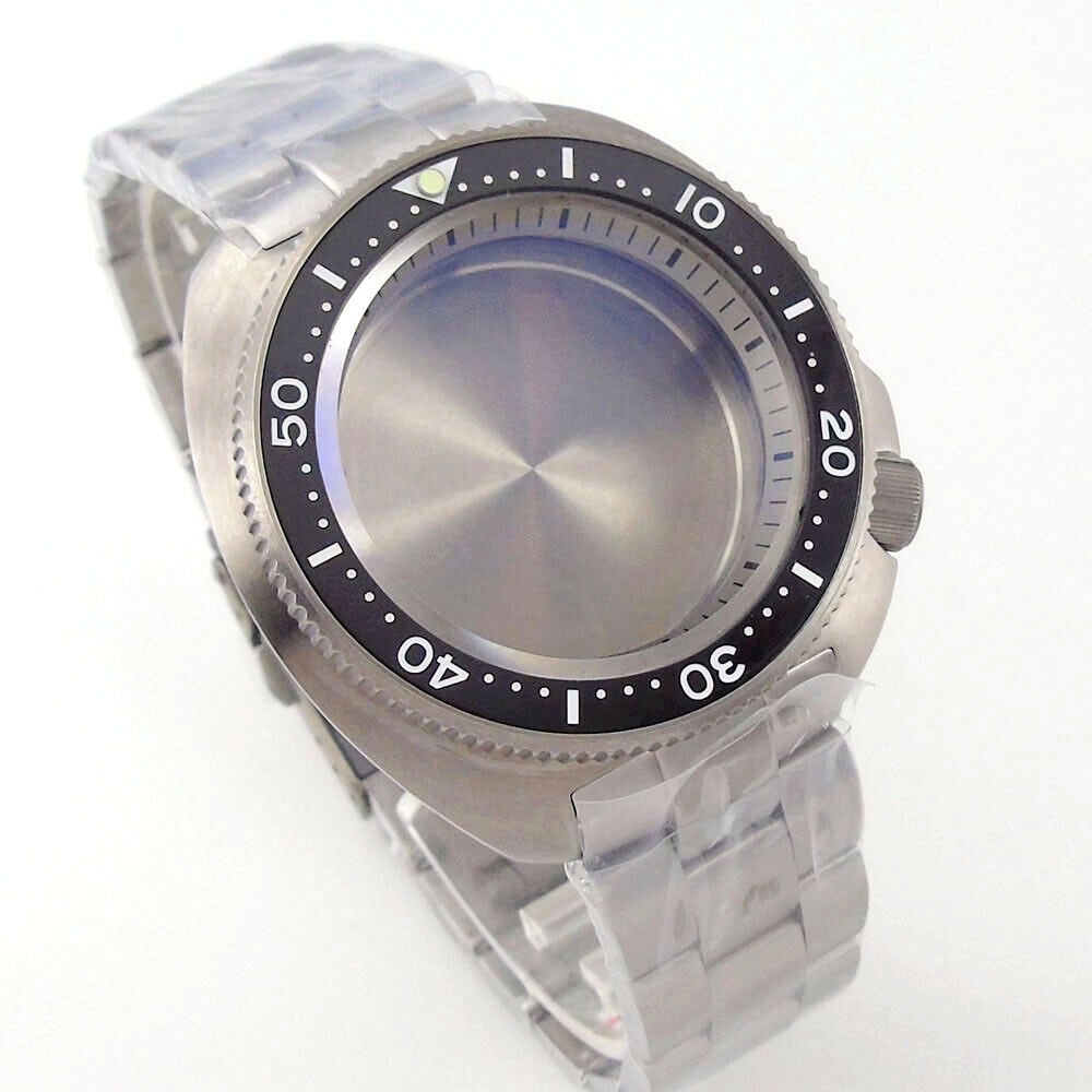 45mm titanium watch sapphire ceramic bezel 20ATM for Japan movement NH35A NH36A